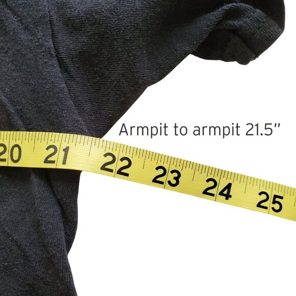 NIRVANA 100% Cotton Black - Yellow Smiley face Trashed Bleached No Holes Size L - Picture 8 of 12